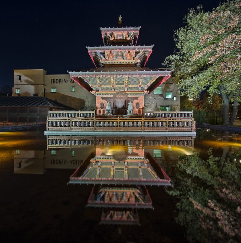 Nepalesischer Pagoden-Tempel 